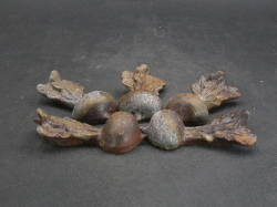 備前焼　登窯　備前焼窯元　清麻呂窯　藤尾　高徳　紙箱付き黄ゴマ蕪箸置５個組１