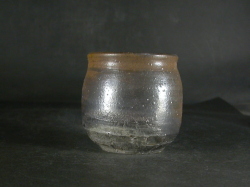 備前焼　登窯　備前焼中堅作家　竹内　靖之（山本）　最新作黒窯変湯呑５