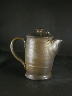 備前焼 登窯 備前焼中堅作家 竹内 靖之（山本） 最新作金彩・黄ゴマ蟹