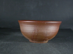 備前焼　備前焼中堅作家　竹内　靖之（山本）　最新作緋襷・黄ゴマ飯茶碗３