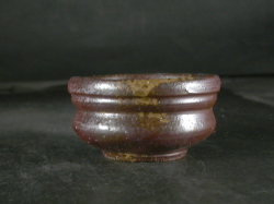 備前焼　登窯　備前焼中堅作家　竹内　靖之（山本）　最新作黄ゴマぐい呑９