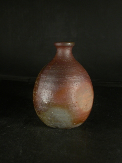 月間特価品 備前焼 登窯 岡山県無形文化財 故4代松田 華山 黄