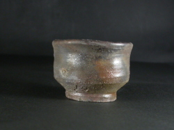 備前焼　登窯　備前市無形文化財　見附　文雄　窯変ぐい呑５