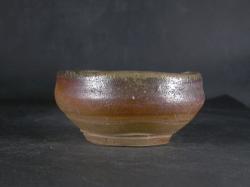 備前焼　登窯　備前焼若手作家　中村　和樹　最新作黄ゴマ湯椀・大振りなぐい呑３