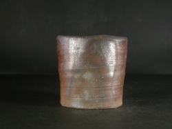 備前焼　登窯　備前焼若手作家　中村　和樹　最新作金彩・黄ゴマフリーカップ９