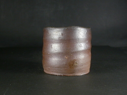 備前焼　登窯　備前焼若手作家　中村　和樹　最新作黄ゴマフリーカップ１２