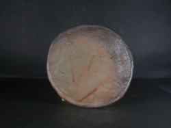 備前焼　登窯　備前焼若手作家　中村　和樹　最新作緋襷・黄ゴマ石目叩き皿８