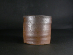 備前焼　登窯　備前焼若手作家　中村　和樹　最新作黄ゴマフリーカップ１４