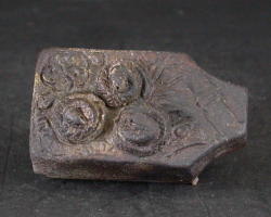 備前焼　登窯　備前焼窯元　清麻呂窯　藤尾　高徳　共箱付き巳香合２