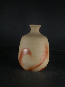 処分品 備前焼 備前焼窯元 備前陶苑 若手作家作緋襷徳利10 備前焼卸