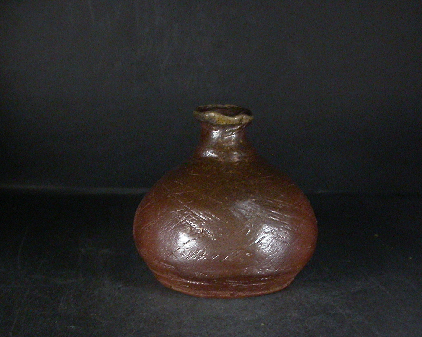 備前焼 花瓶 柴岡宏和作