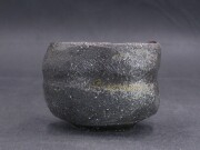 備前焼　穴窯　備前焼人気作家　クリストファー・レイヴェンフォール　伊部手黄・青ゴマフリーカップ１