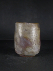 備前焼　登窯　備前焼中堅作家　松嶋　弘　桟切湯呑１