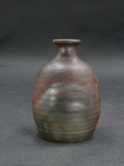 備前焼　登窯　作者不詳桟切・黄ゴマ徳利８