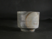 備前焼　登窯　備前焼物故作家　小野田　瑞穂　窯変ぐい呑２