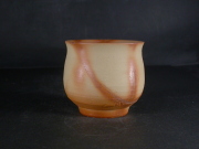 備前焼　備前焼中堅作家　堀川　南山　緋襷湯呑１