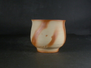 備前焼　備前焼中堅作家　堀川　南山　緋襷湯呑１