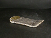 備前焼　登窯　作者不詳　窯変長方皿２