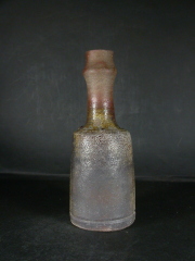 備前焼　登窯　備前焼窯元　小西　陶古　窯変花入２