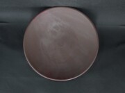 備前焼　備前焼窯元　山麓窯　２６．５センチ緋襷大深皿１