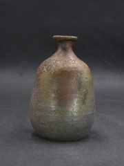 備前焼　登窯　備前焼中堅作家　森　神仙　窯変徳利１