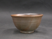 備前焼　備前焼中堅作家　竹内　靖之（山本）　最新作金備前飯茶碗６