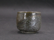 備前焼　登窯　備前焼中堅作家　竹内　靖之（山本）　最新作窯変ぐい呑２７