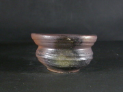 備前焼　登窯　備前焼中堅作家　竹内　靖之（山本）　最新作黄・黒ゴマぐい呑３１