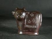 備前焼　登窯　備前焼中堅作家　片岡　聖観　黄ゴマ丑楊枝立１