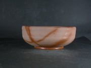 備前焼　備前焼中堅作家　片岡　聖観　 緋襷鉢６