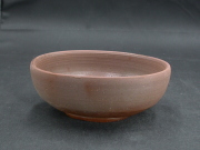 備前焼　備前焼中堅作家　片岡　聖観　１６センチ緋襷・黄ゴマ鉢７
