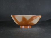 処分品　備前焼　備前焼中堅作家　片岡　聖観　緋襷飯茶碗２７