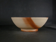 備前焼　備前焼中堅作家　片岡　聖観　緋襷丼・鉢１