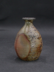 備前焼　登窯　備前焼中堅作家　片岡　聖観　 窯変徳利４