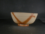 備前焼　備前焼中堅作家　片岡　聖観　緋襷お茶漬け丼・鉢６