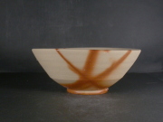 備前焼　備前焼中堅作家　片岡　聖観　緋襷丼・鉢８