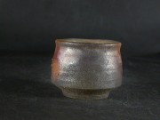 備前焼　登窯　備前市無形文化財　見附　文雄　金彩・カセゴマぐい呑１