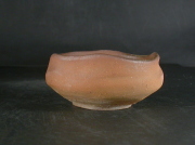 備前焼　登窯　備前焼若手作家　中村　和樹　最新作黄ゴマ緋湯椀・大振りな緋ぐい呑１