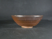 備前焼　登窯　備前焼若手作家　中村　和樹　最新作緋襷・黄ゴマ飯茶碗１