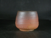 備前焼　登窯　備前焼若手作家　中村　和樹　最新作黄ゴマ緋湯呑・フリーカップ１