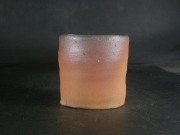 備前焼　登窯　備前焼若手作家　中村　和樹　最新作黄ゴマ緋フリーカップ１０