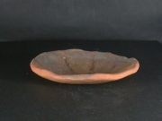 備前焼　登窯　備前焼若手作家　中村　和樹　最新作緋襷・黄ゴマ緋石目叩き皿１１