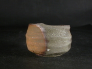備前焼　登窯　備前焼若手作家　中村　和樹　最新作共箱付きカセ窯変ぐい呑２