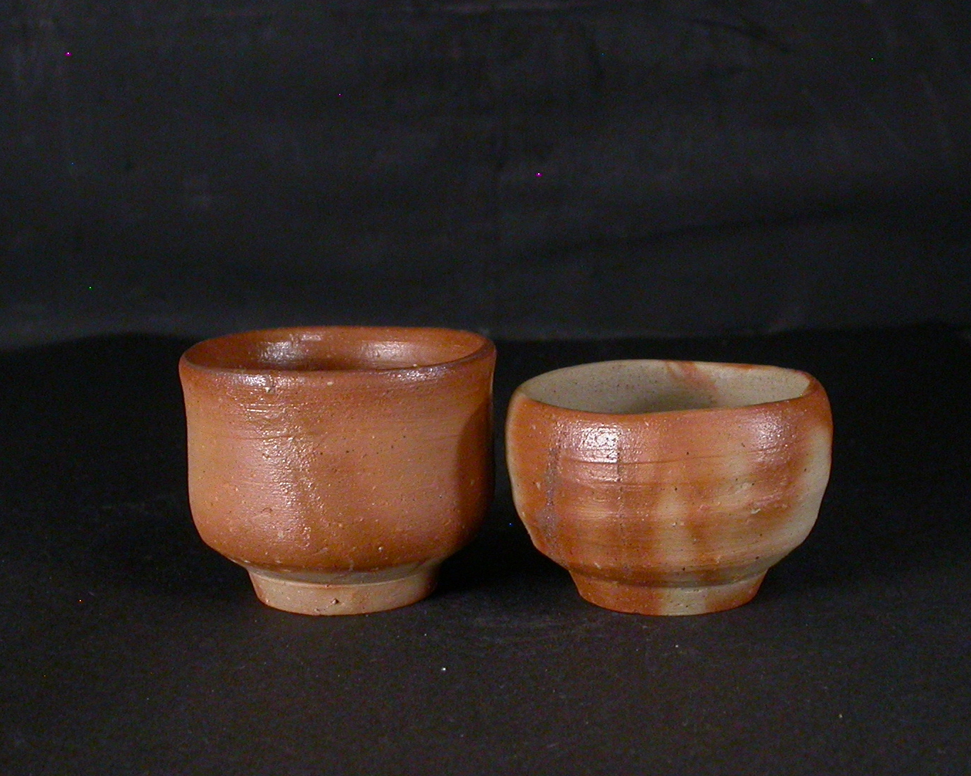 伊勢崎晃一郎 備前酒呑 共箱、共布、栞