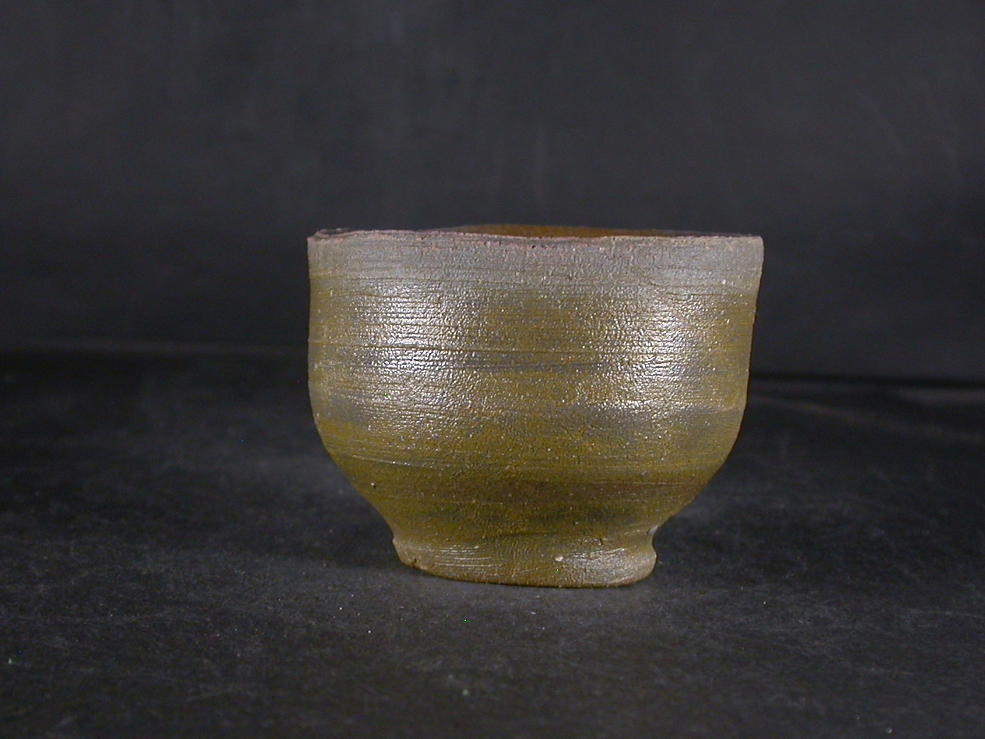 備前焼 登窯 備前焼人間国宝 故藤原 雄 国宝認定後の作四方桟盛蓋共箱