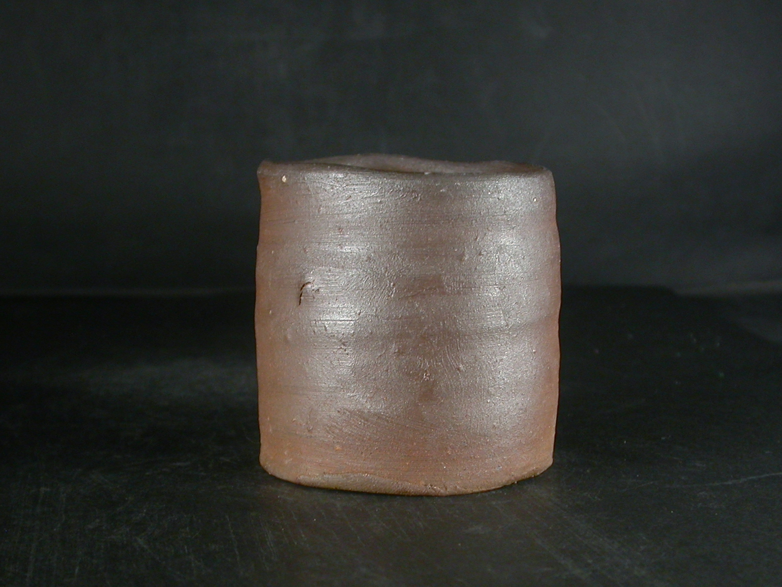 備前焼　登窯　備前焼若手作家　中村　和樹　最新作桟切・黄ゴマフリーカップ３