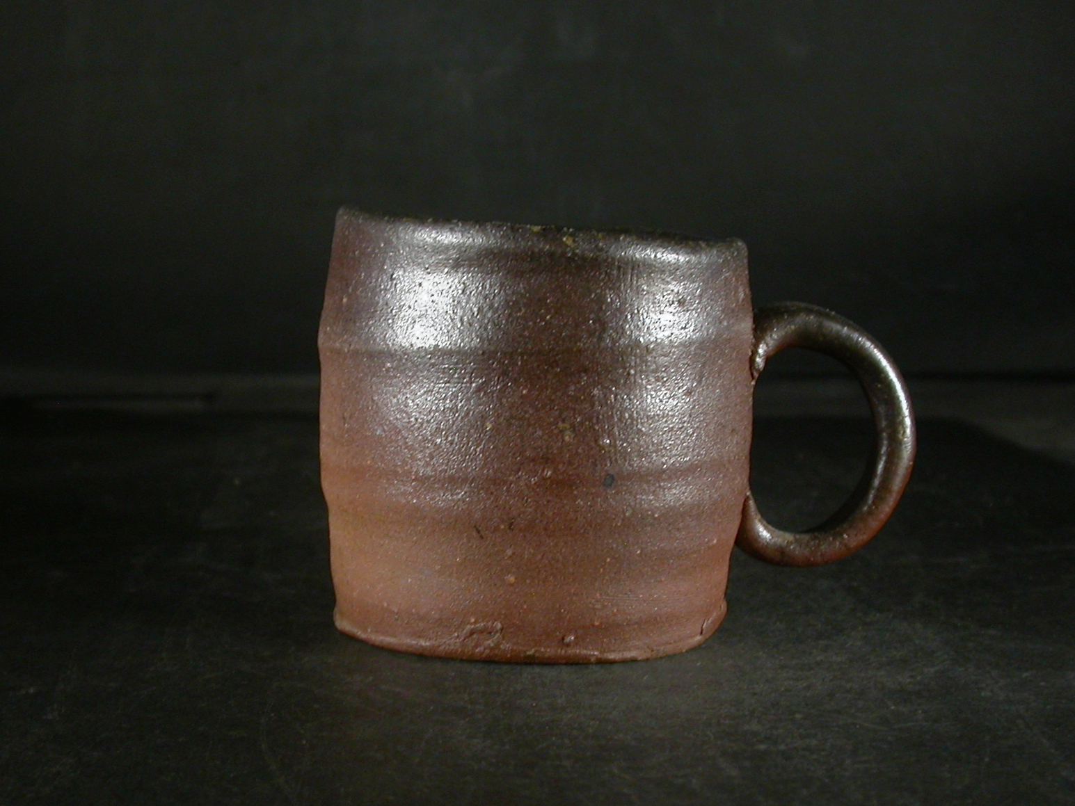 備前焼　登窯　備前焼若手作家　中村　和樹　最新作黄ゴマ手付きカップ３