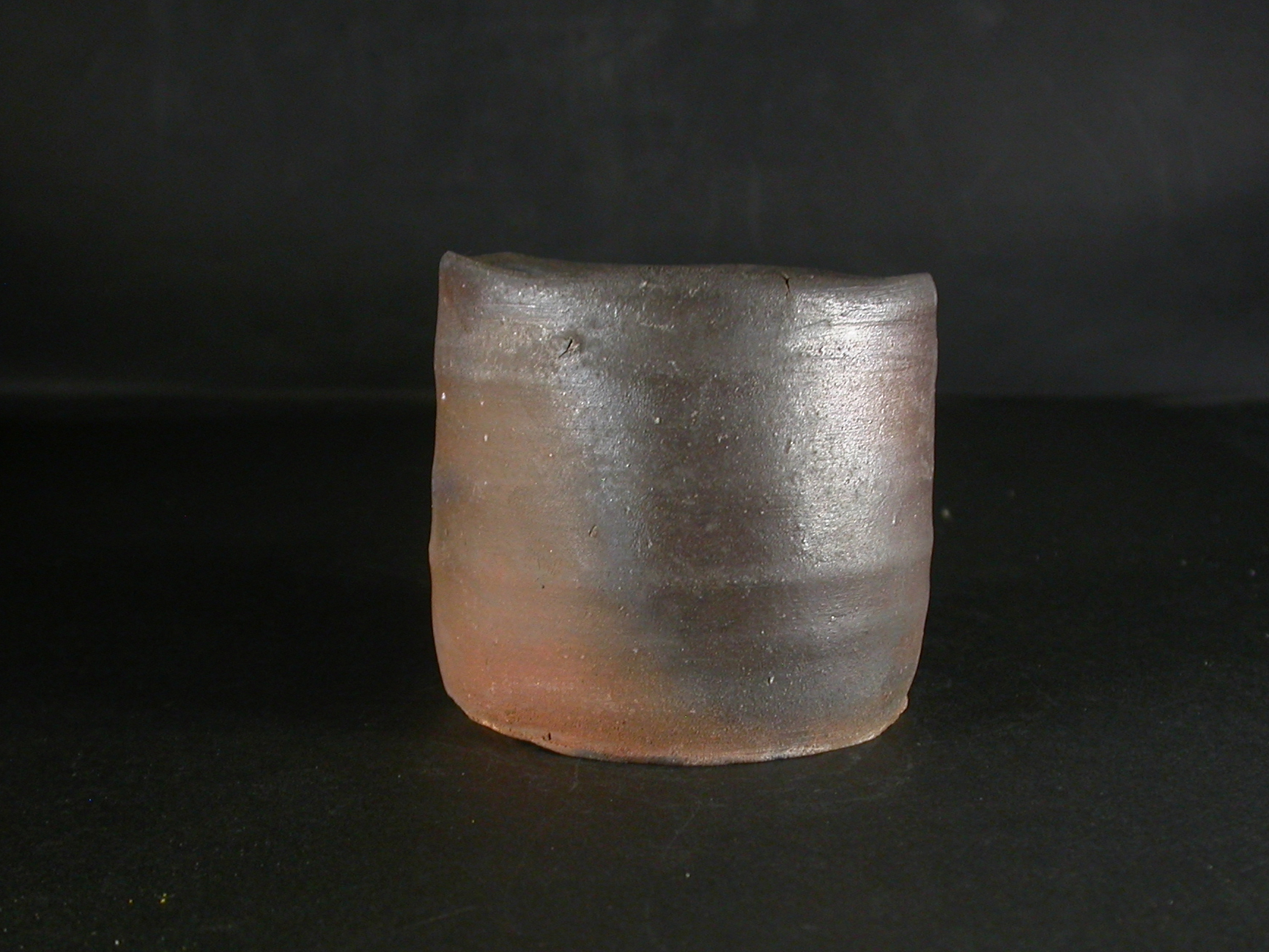 備前焼　登窯　備前焼若手作家　中村　和樹　最新作黄ゴマ緋フリーカップ１０