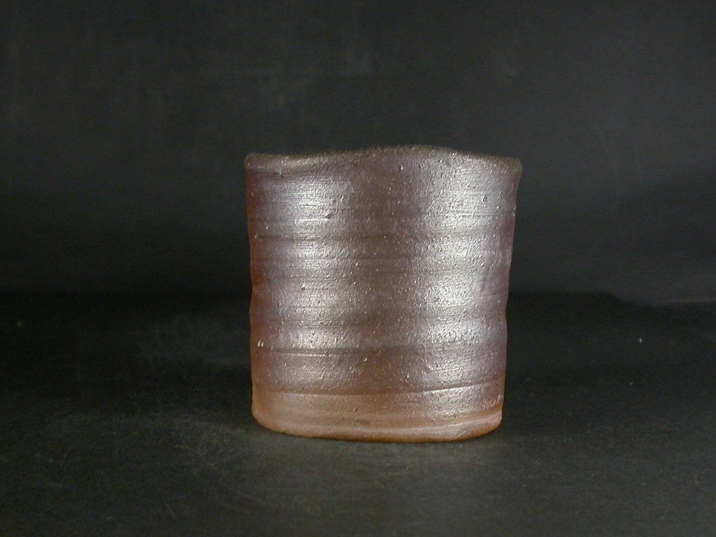 備前焼　登窯　備前焼若手作家　中村　和樹　最新作金彩・黄ゴマフリーカップ１３