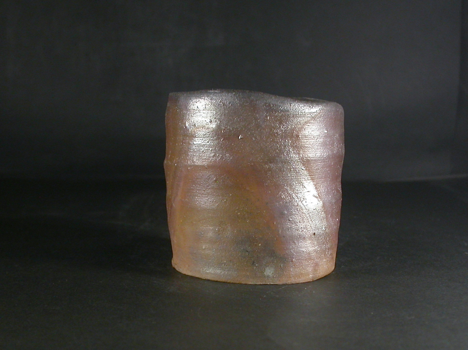 備前焼　登窯　備前焼若手作家　中村　和樹　最新作金彩・黄ゴマフリーカップ１６